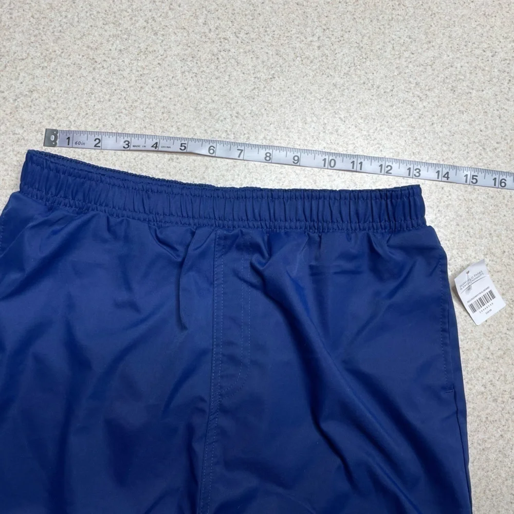NWT Aquatica Blue Youth Swim Trunks Elastic Waist Pockets Youth XL